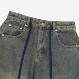 シモンカーブドデニムパンツ