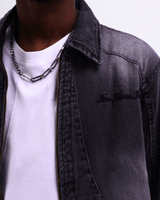 Work Jacket Denim - Aged Black