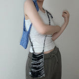 [MADE] Étang mini bag | Glitch Blue