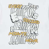 クラウドグラフィックTシャツ (WHITE)