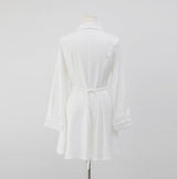 Mien Shirt Collar One Piece