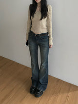 Miz V-neck knitwear (3 colors)