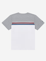 REC RUITマッチライナーTシャツ (グレー/ホワイト)