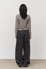 (W) Eden Striped Top