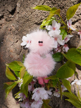 Cosymosy Mini Bird Keyring - Cherry Blossom