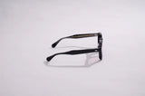 Vatic Vintage Optical Soto Black 8mm Bordeaux wine red lens with French crown thick-cut acetate frame