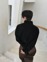 Vibrick Brown Balloon Wide Pants