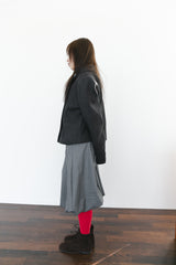 unbal collar wool jacket(2colors)