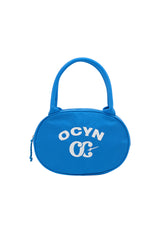 OCYN ベーシック エンブ ミニバッグ ブルー