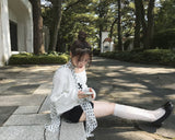 [♡MADE♡] the dot long chiffon scarf