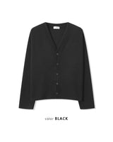 (UNISEX) Knitted V-Neck Cardigan