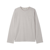 ソフトストライプTシャツ (ライトバイオレット)