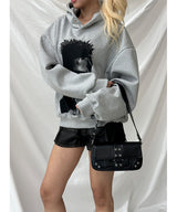 [Unisex] Crop printing hood t-shirts(3color)
