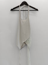 Elmic Printed Halter Sleeveless Top