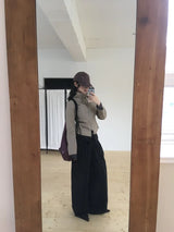Wrap-curved pants