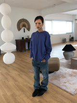 BAGGY FLARE DENIM PANTS