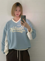 (UNISEX) NYオーバーフィットクリスピースウェットシャツ