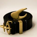 【MADE】Teeth Logo Belt (Gold)