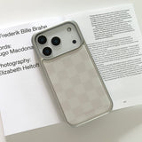 SUN CASE GRAPHIC CHECKER BOARD BEIGI