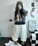 シープキュリー🐏 ソフトジョガーオンツ 🐏🖤🩶🧸3カラー
