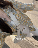 [MADE] Pony checkered shirt
