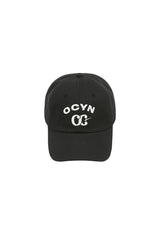 OCYN ベーシック 6パネル キャップ ブラック