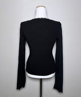 Billie Lace Tee (2colors)