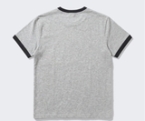 エッセンシャルスタンダード半袖リンガーTシャツ メランジ
