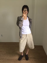 コットンマキシバミューダパンツ(1color)