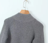 Real Button Embroidered Knit Cardigan
