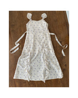 oat flower long dress