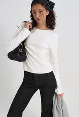 [B-BASIC] Light Standard Round Long Sleeve T-shirt (2size)