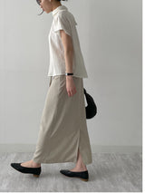 Ab Tie Short Sleeve Blouse