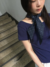 26SS★ [BAONHAUS] Fochel Dot Scarf
