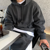Nade Pigment Double Middle Hoodie (High Quality)