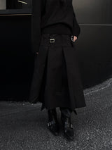 マーヴィンバックルプリーツスカート