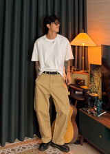 [ VIR Style Original ] Damage Canvas Carpenter Pants 4COLOR