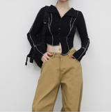 [NONCODE] Tebo Collar Color V-neck Cardigan