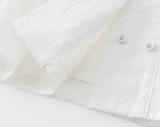 Lina Ribbon Collar Blouse