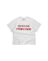 KMC "DEADLINE PROFESSOR" ボクシーフィットTシャツ