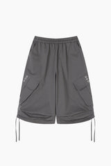 ストリングバルーンバミューダパンツ