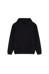 フィッテッドカシミアブレンドフーディー