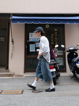 RUU サンド ウォッシング デニム バミューダ パンツ