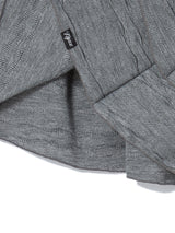 ツイストフリルスカート グレー