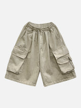Bear Pigment Cargo Bermuda Pants 3C