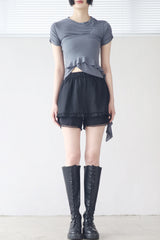 KELLER CHIFON LAYERED PANTS
