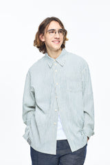 Crinkle Stripe Shirt
