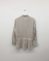 Cloudy Striped Blouse(2color)