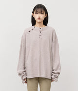 トフィヘンリーネック長袖Tシャツ