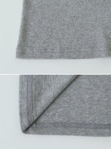 Basic Mood Slim U-neck T-shirt (6color)